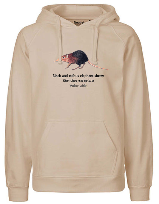 Black and rufous elephant shrew Hoodie