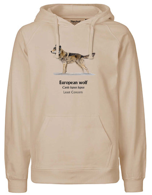 European Wolf Hoodie