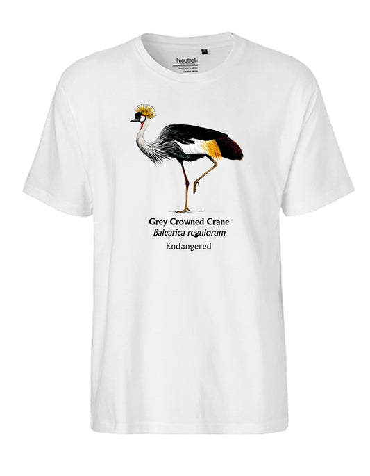 Grey Crowned Crane T-Shirt