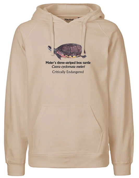 Meier's three-striped box turtle Hoodie