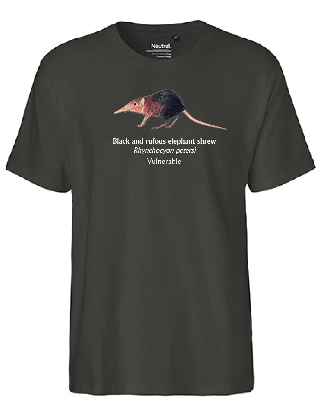 Black and rufous elephant shrew T-Shirt