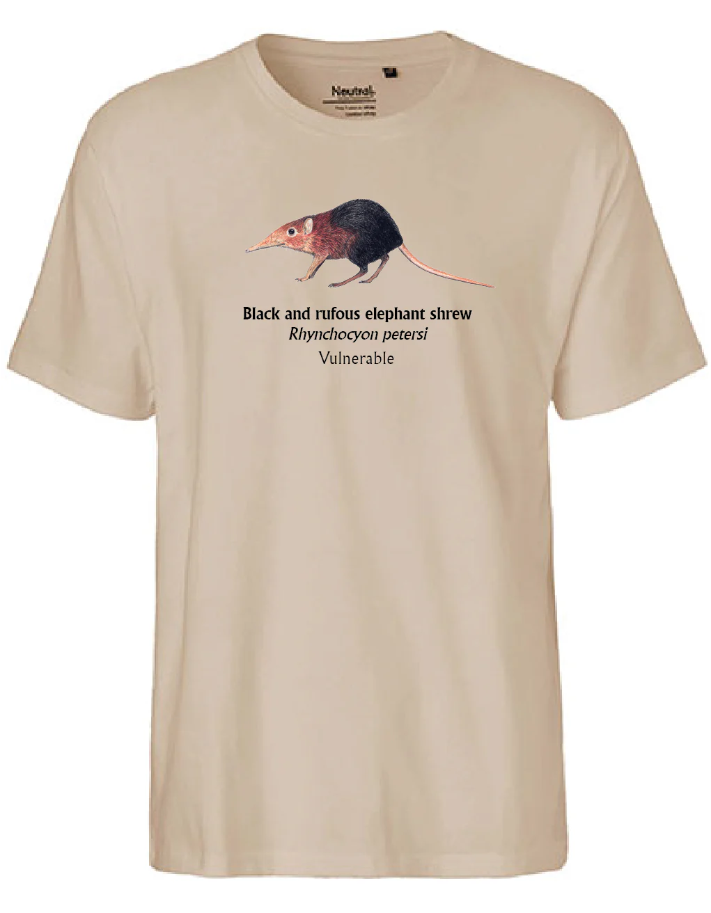 Black and rufous elephant shrew T-Shirt