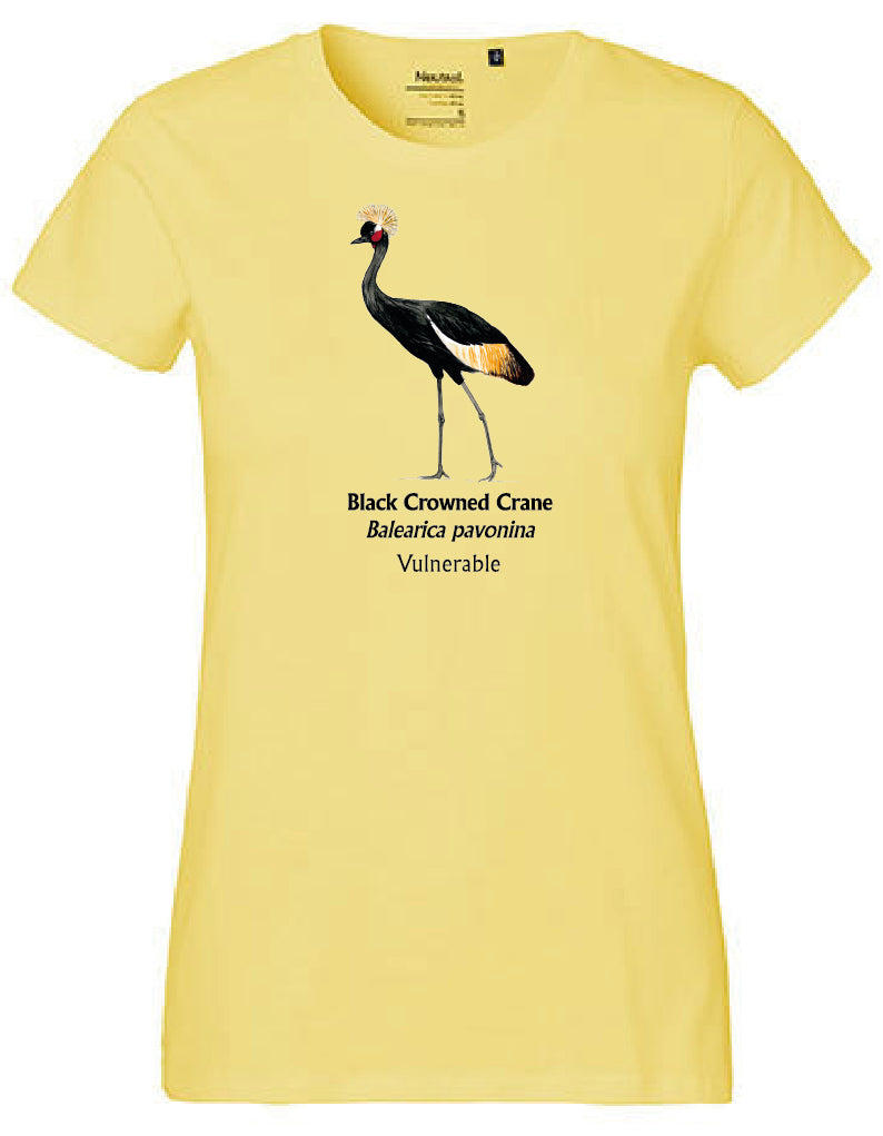 Black Crowned Crane T-Shirt