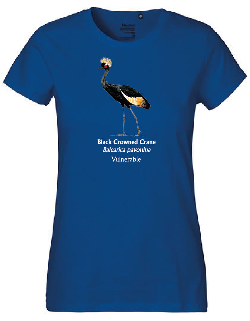 Black Crowned Crane T-Shirt