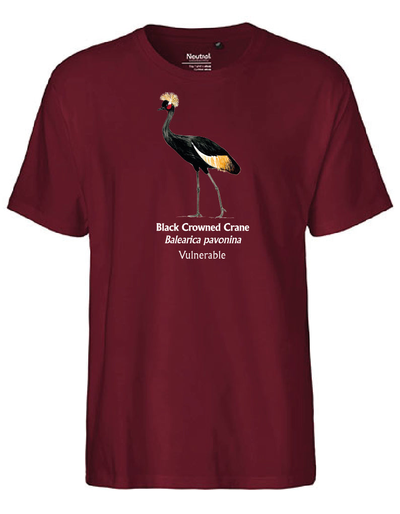 Black Crowned Crane T-Shirt