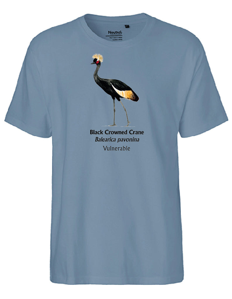 Black Crowned Crane T-Shirt