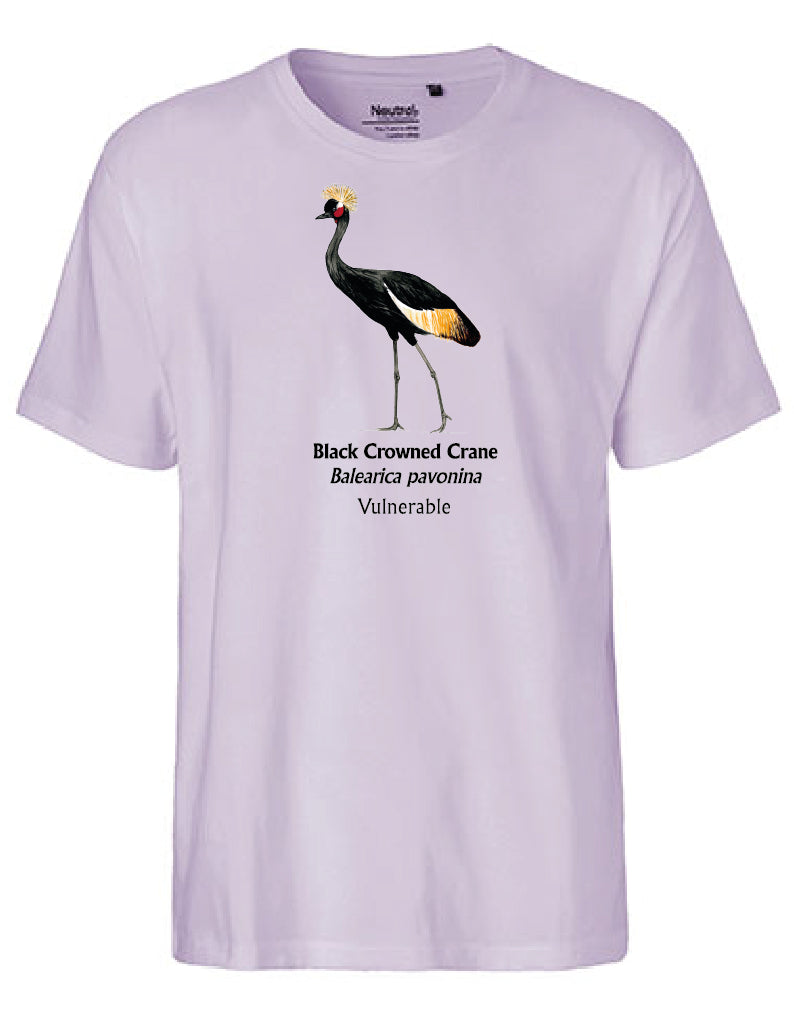 Black Crowned Crane T-Shirt