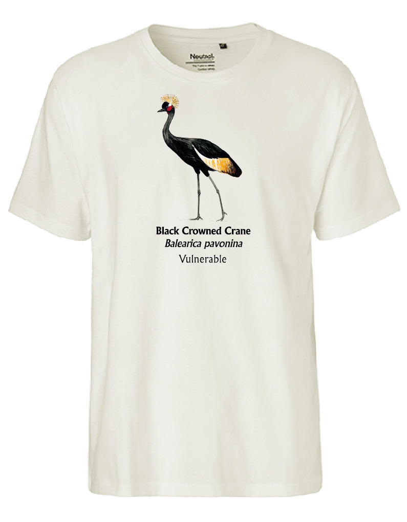 Black Crowned Crane T-Shirt