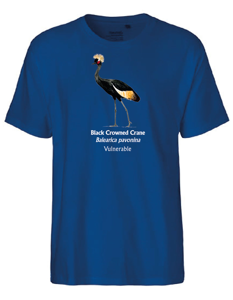 Black Crowned Crane T-Shirt