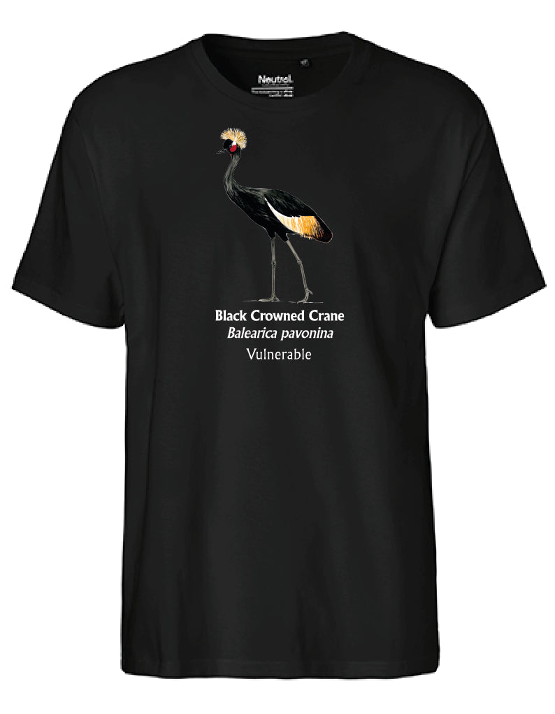 Black Crowned Crane T-Shirt