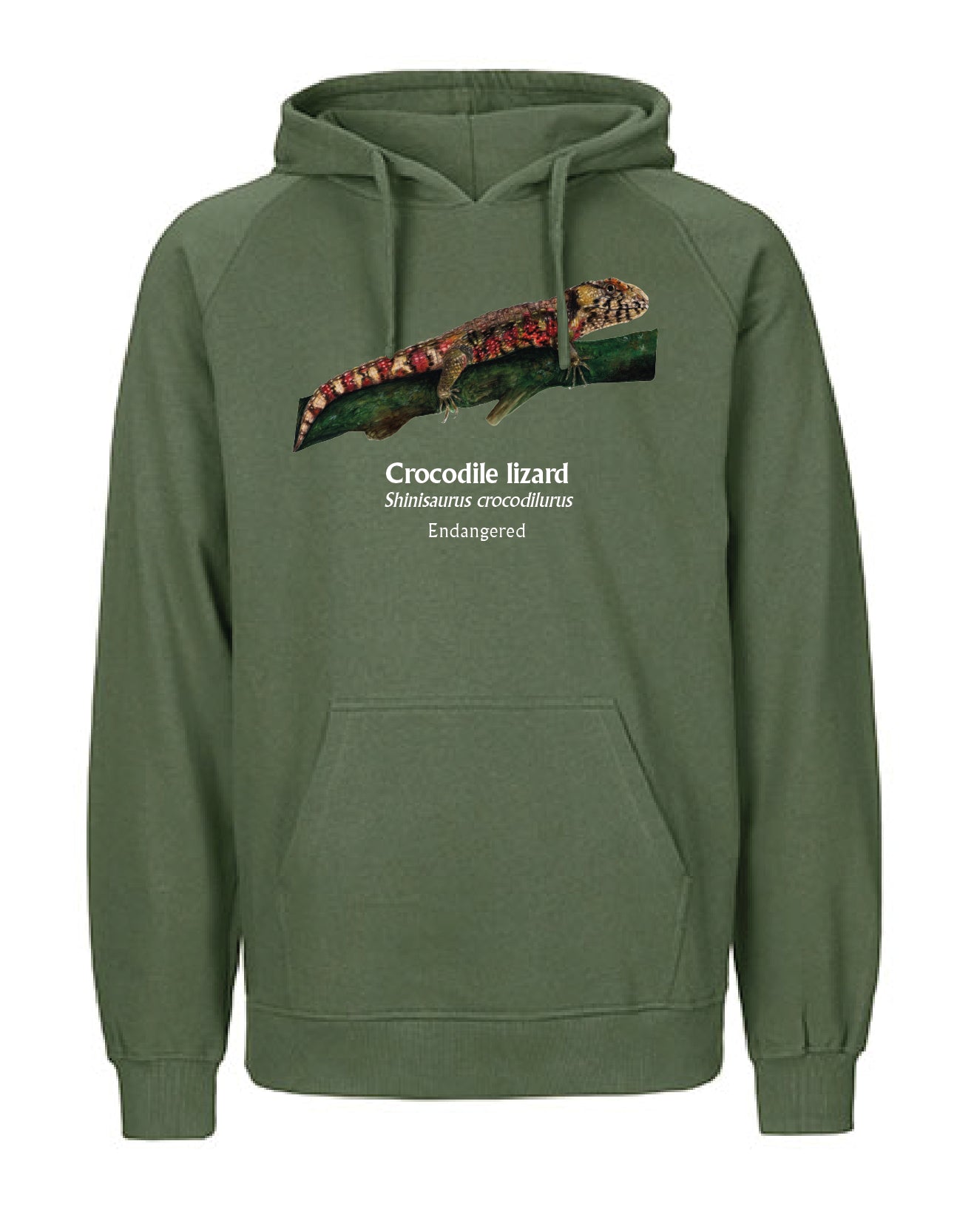 Crocodile Lizard Hoodie