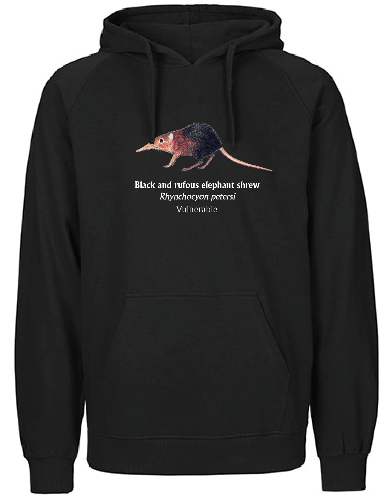 Black and rufous elephant shrew Hoodie
