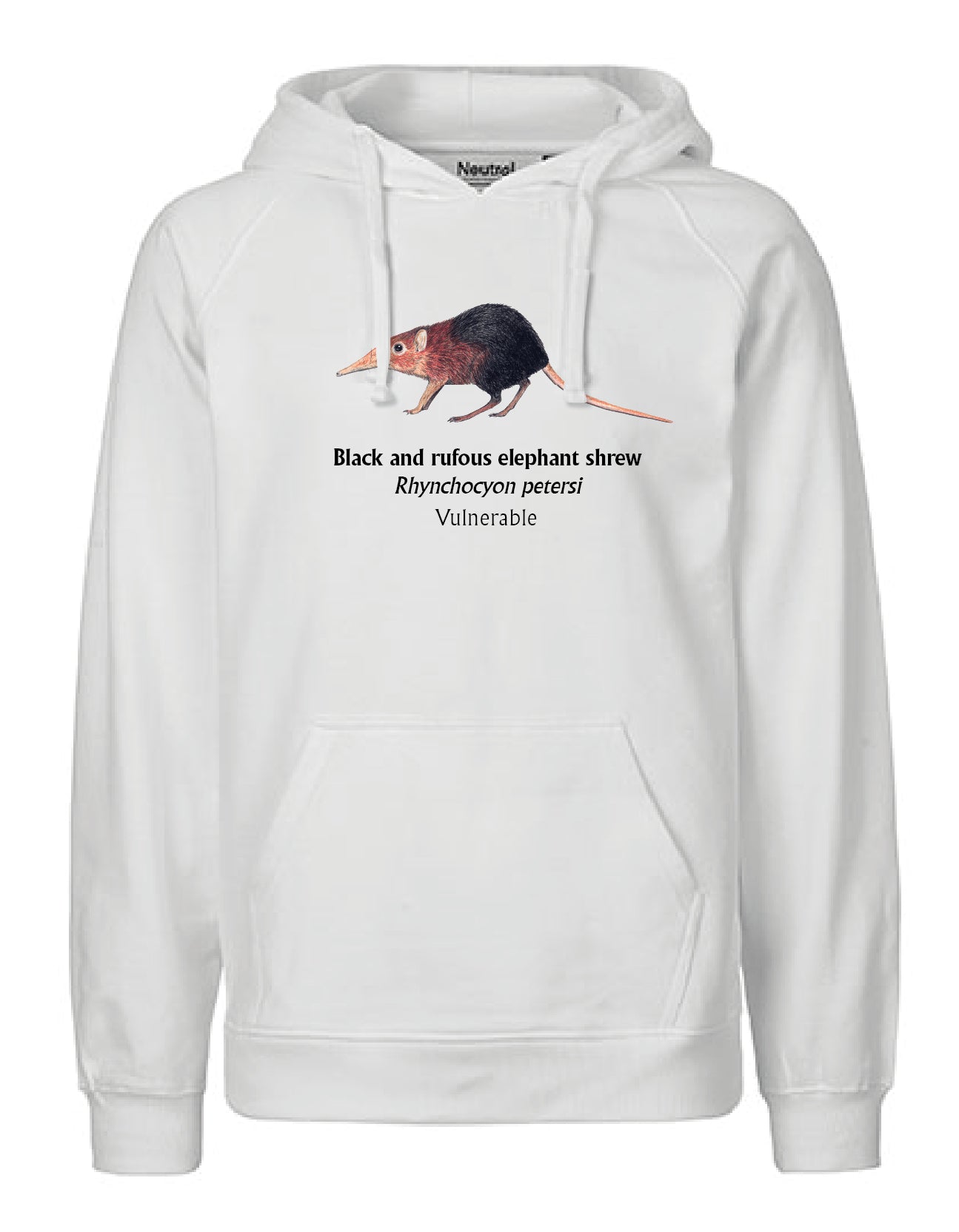 Black and rufous elephant shrew Hoodie