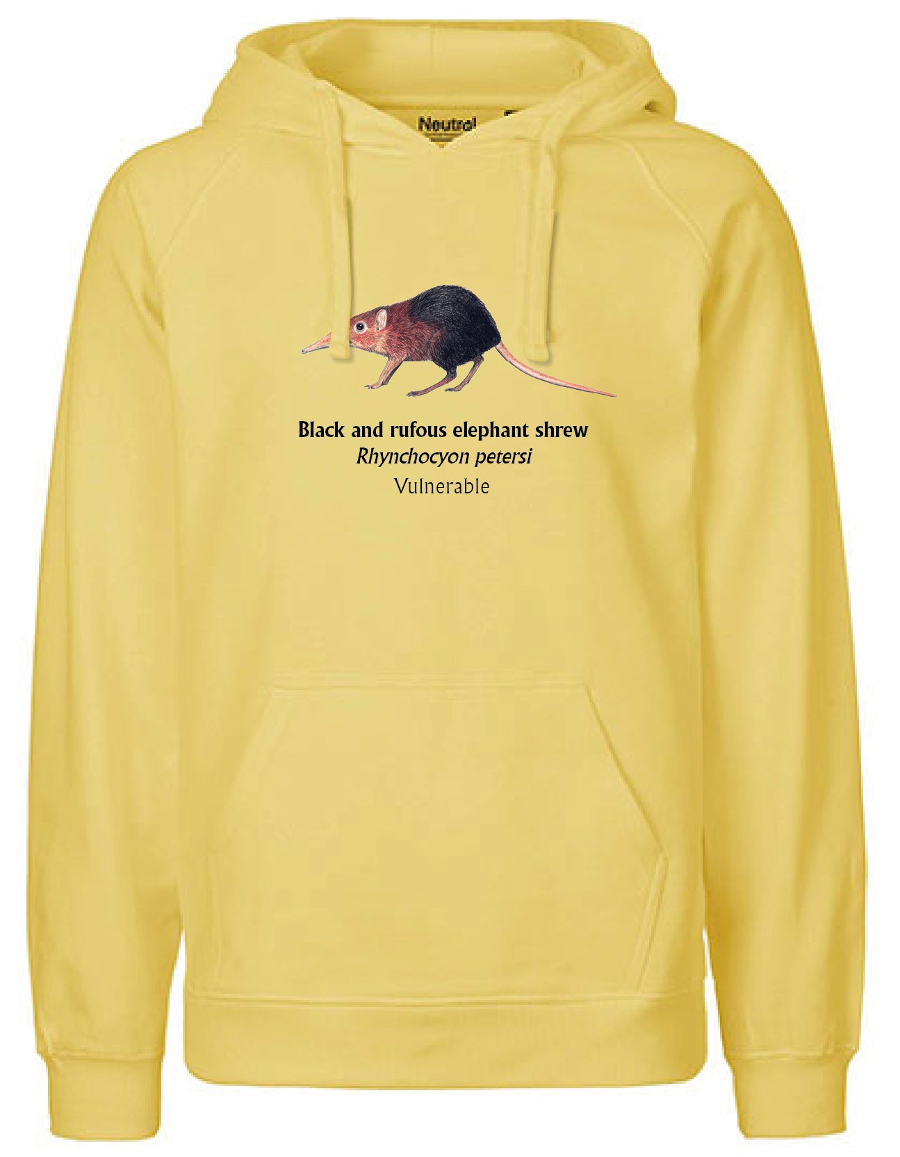 Black and rufous elephant shrew Hoodie