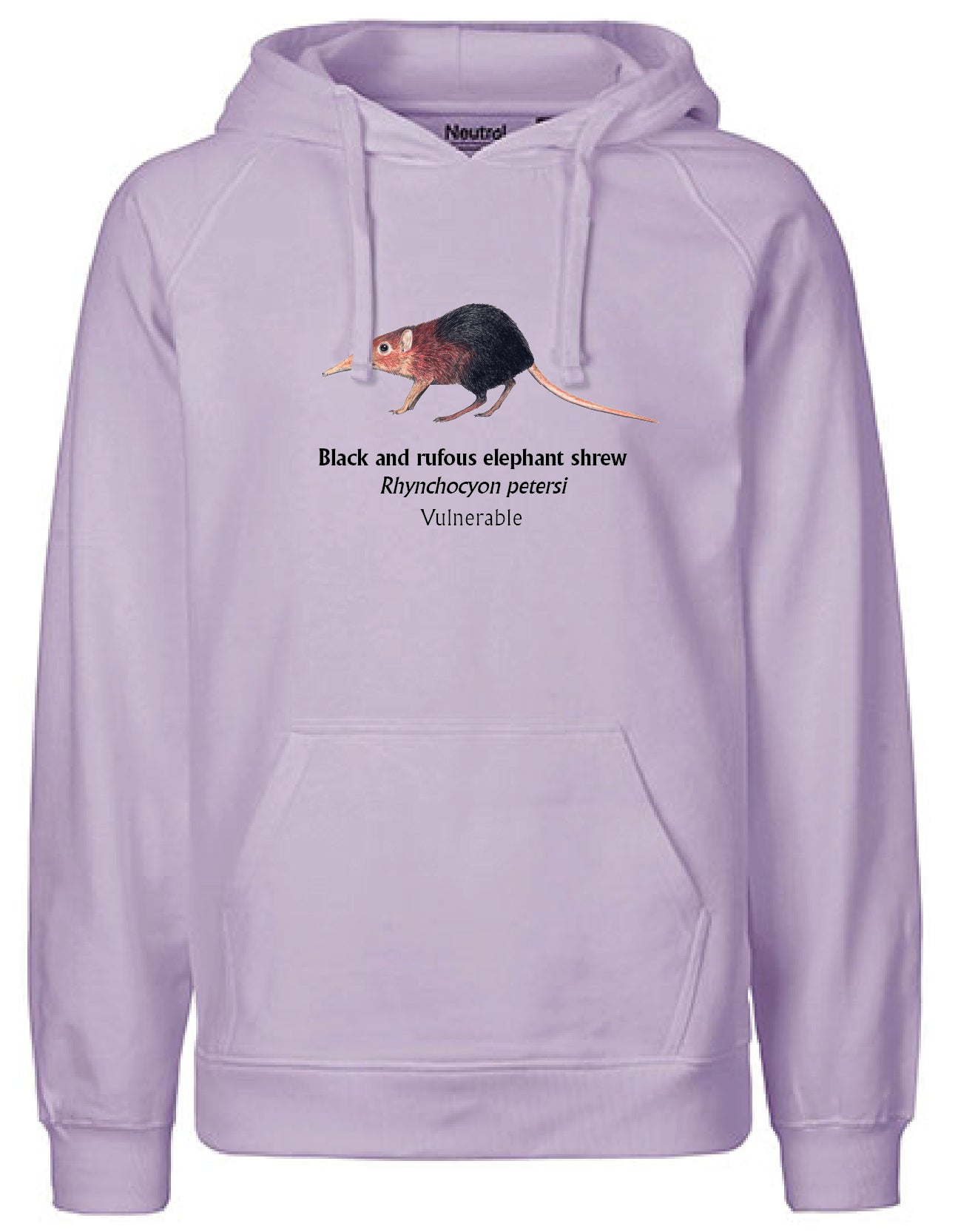 Black and rufous elephant shrew Hoodie