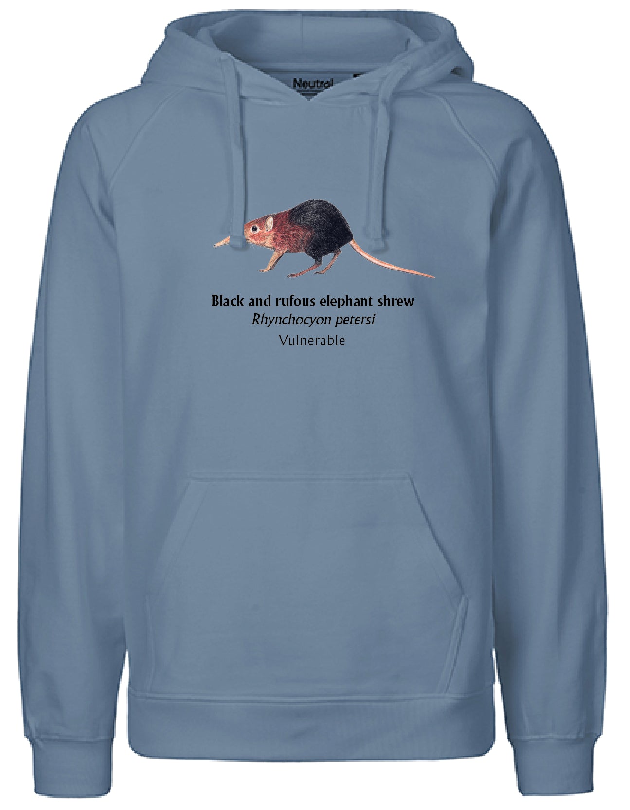 Black and rufous elephant shrew Hoodie
