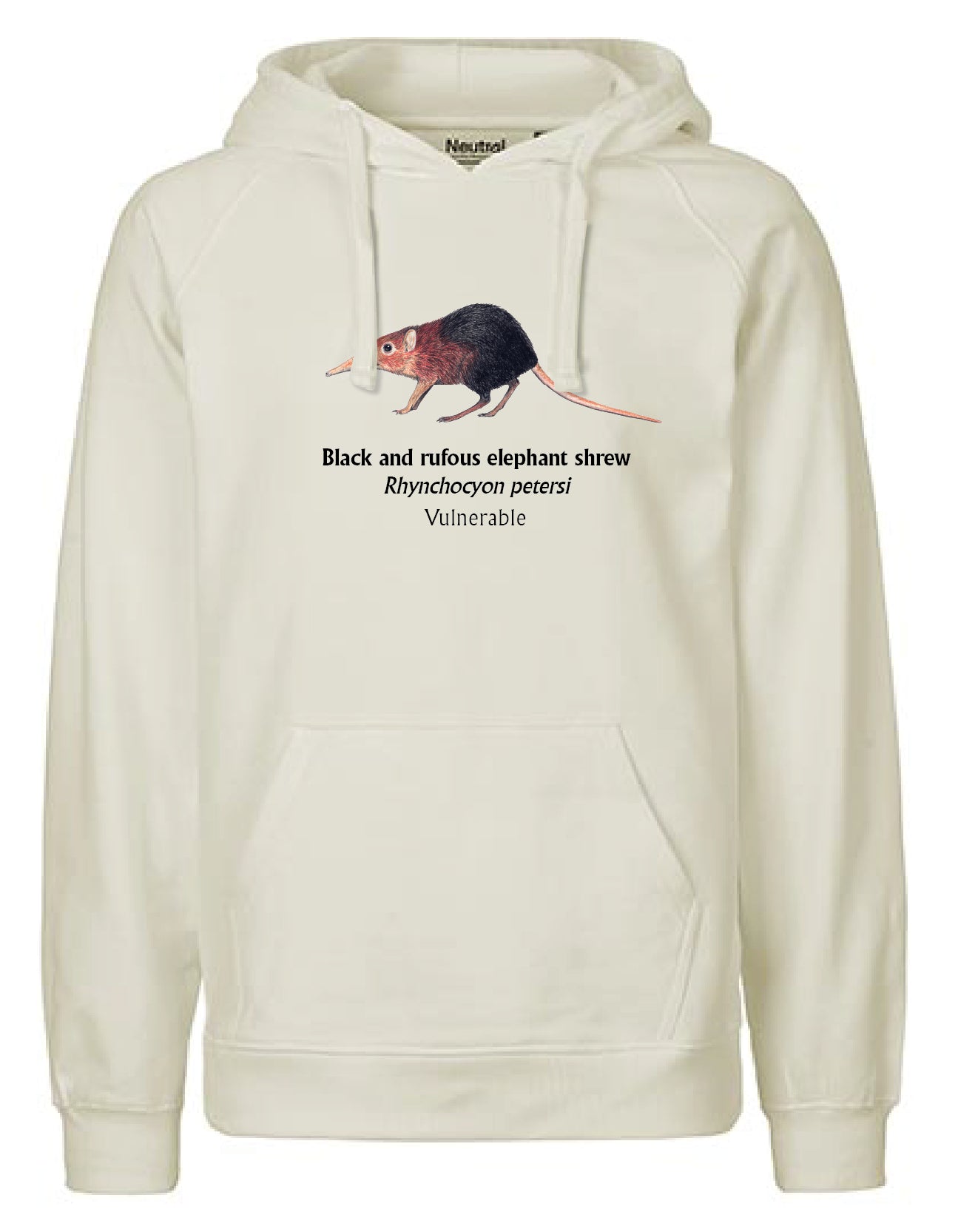Black and rufous elephant shrew Hoodie