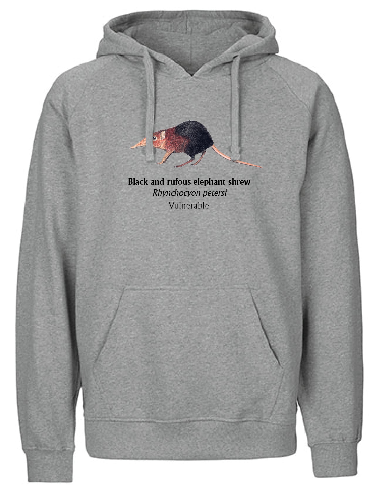 Black and rufous elephant shrew Hoodie