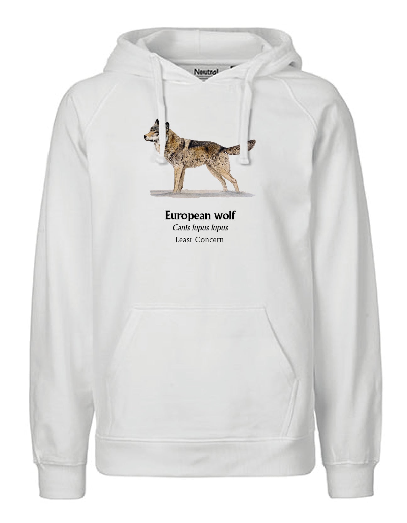 European Wolf Hoodie