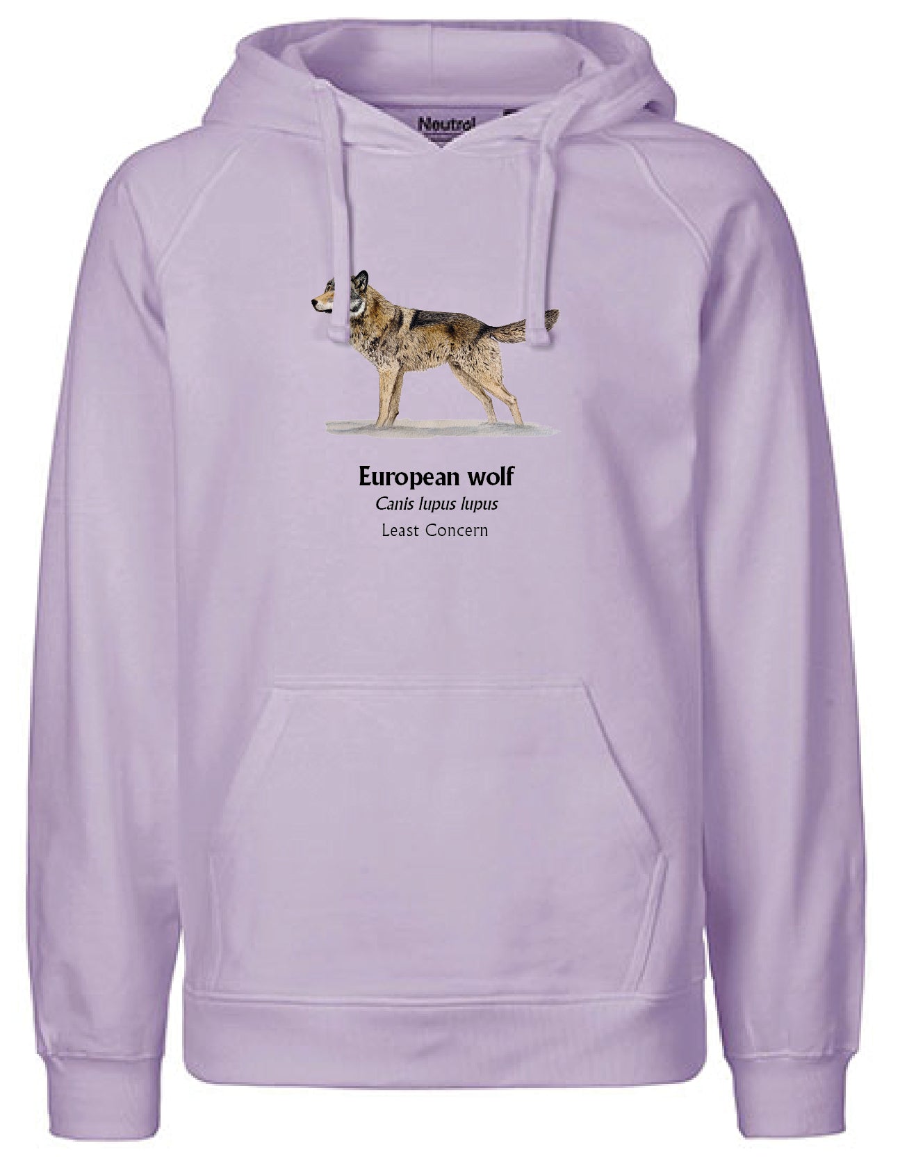 European Wolf Hoodie