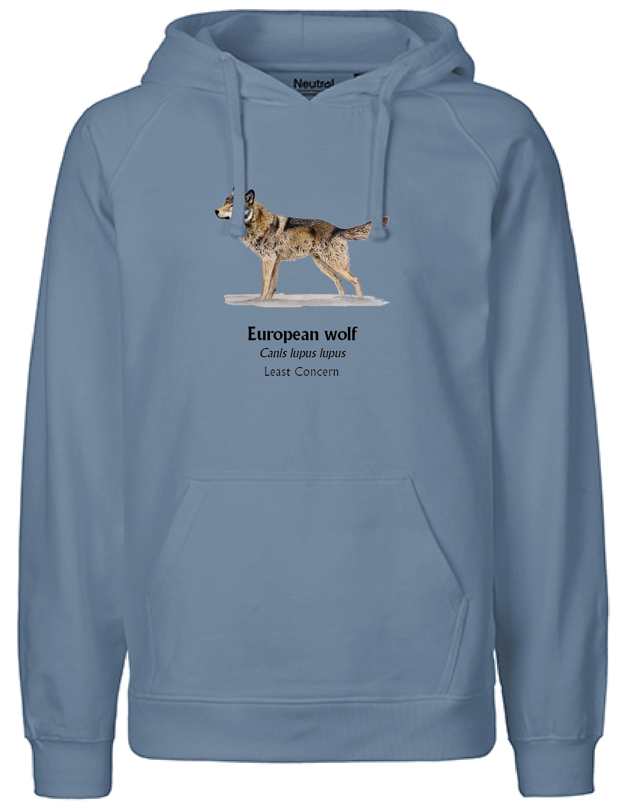 European Wolf Hoodie