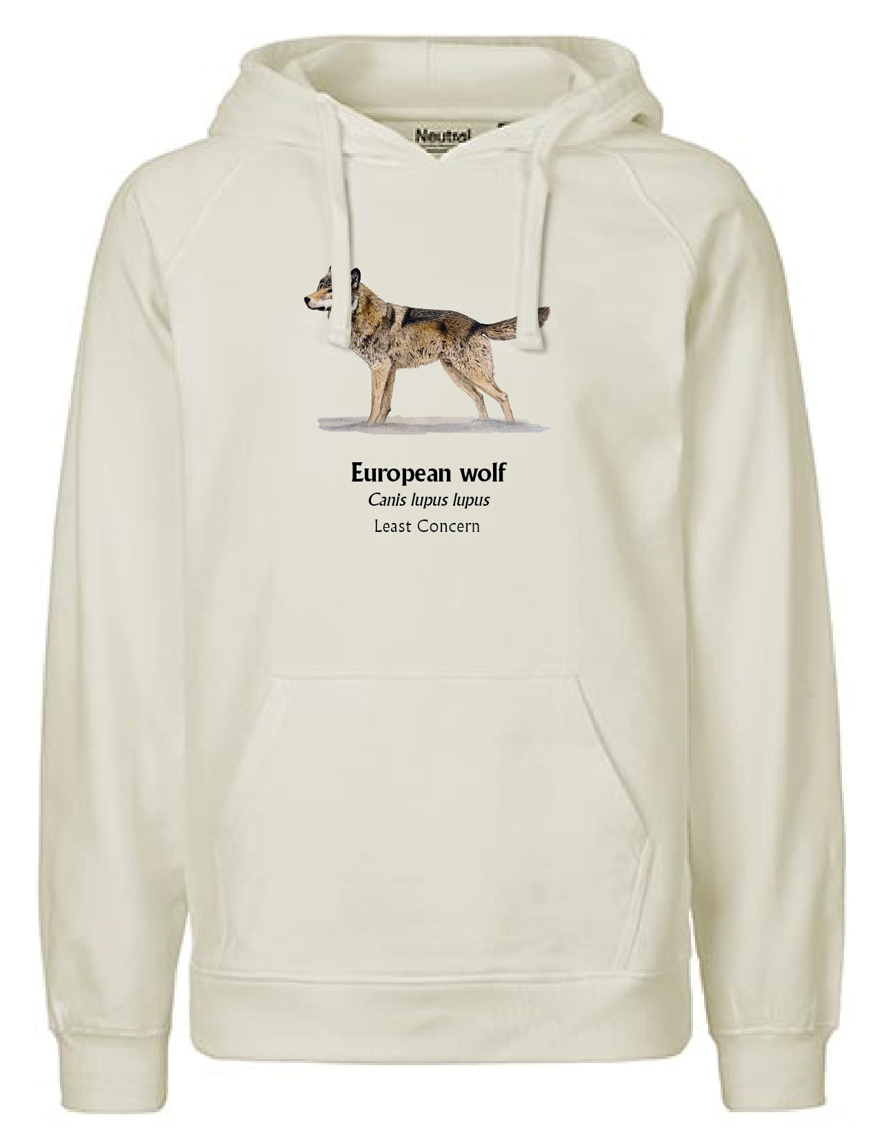 European Wolf Hoodie