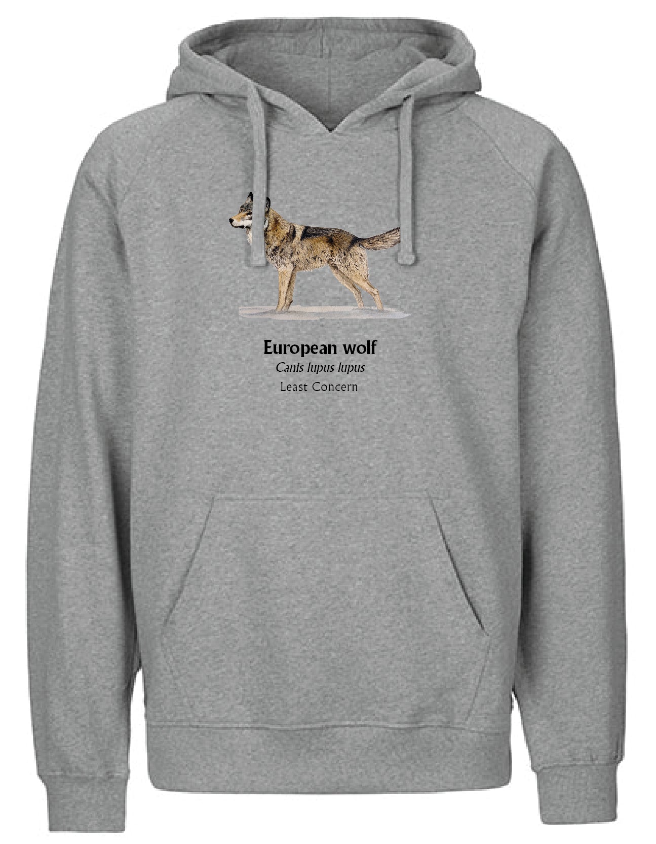 European Wolf Hoodie