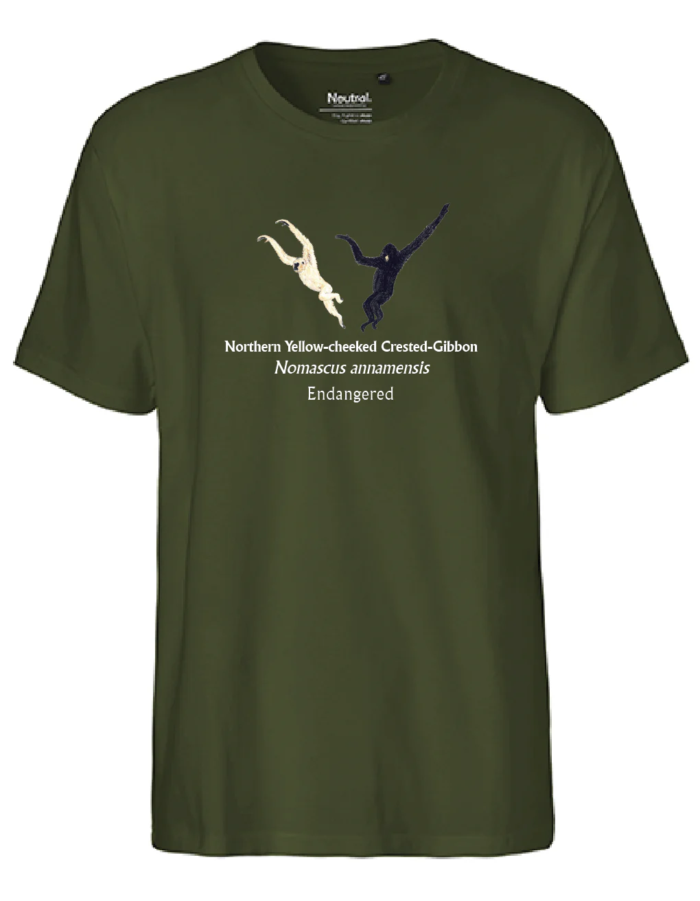 Northern Yellow-cheeked Crested-Gibbon T-Shirt