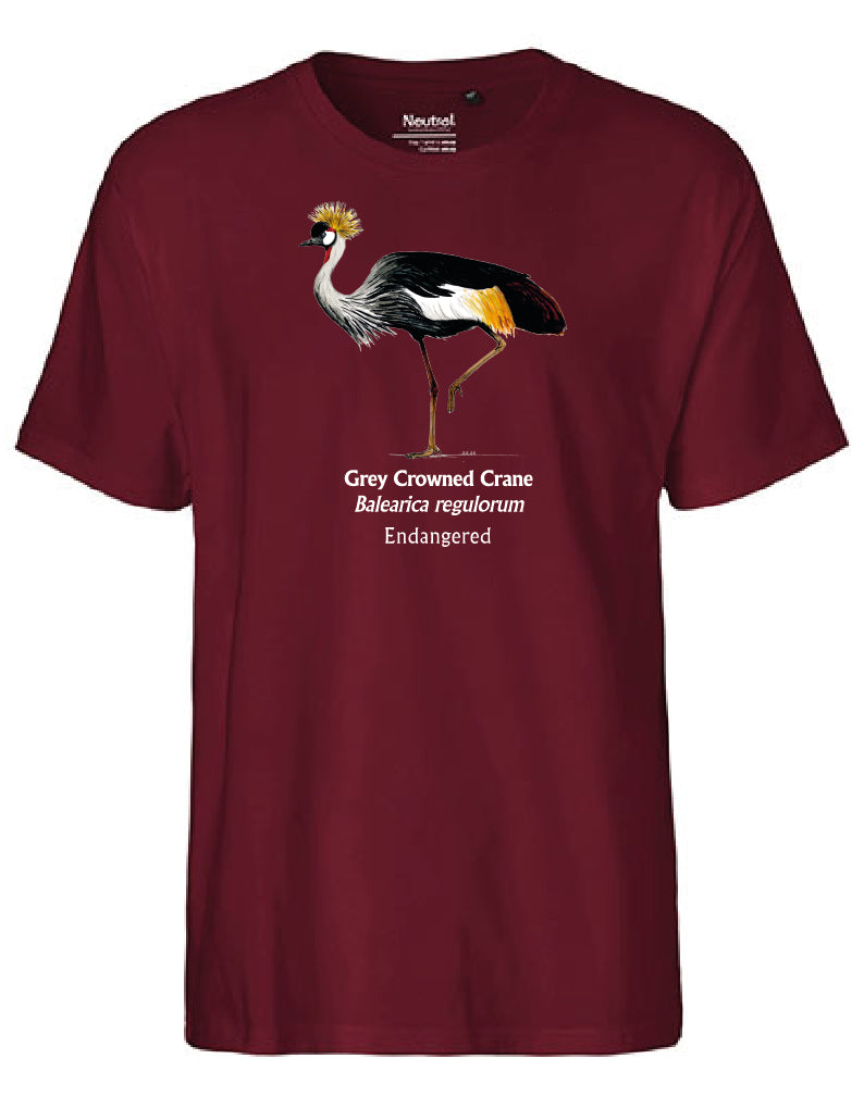Grey Crowned Crane T-Shirt