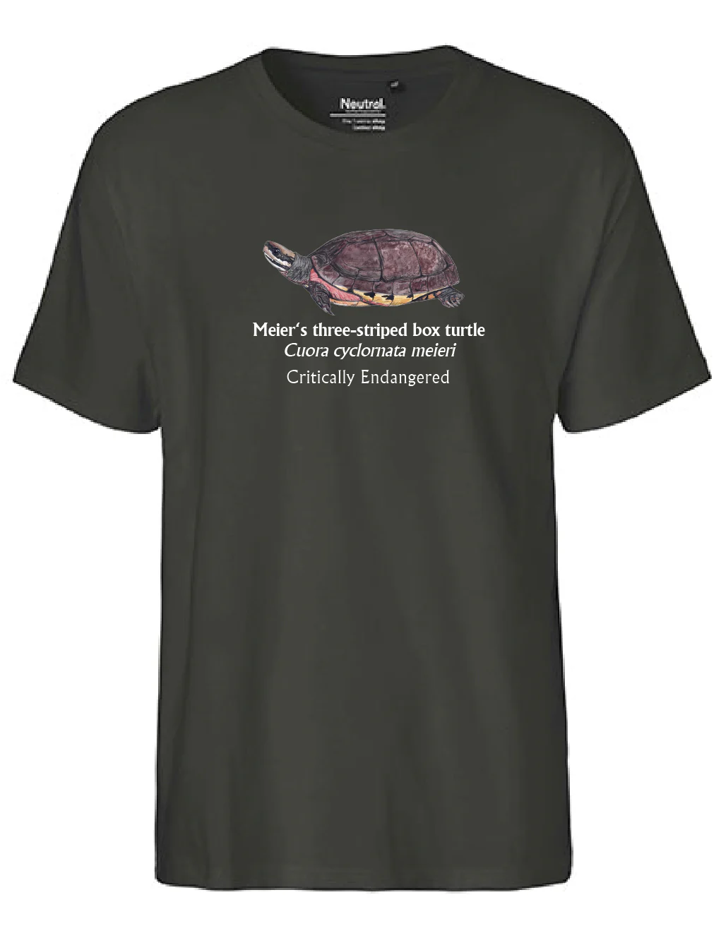 Meier's three-striped box turtle T-Shirt