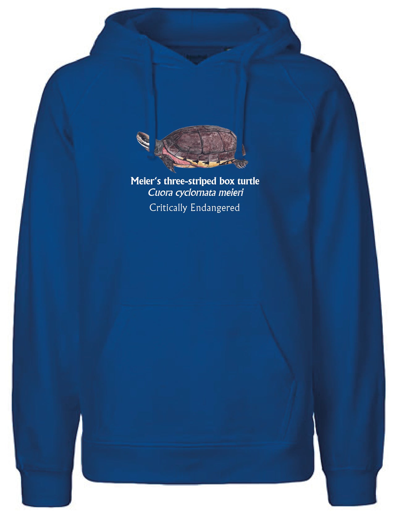 Meier's three-striped box turtle Hoodie